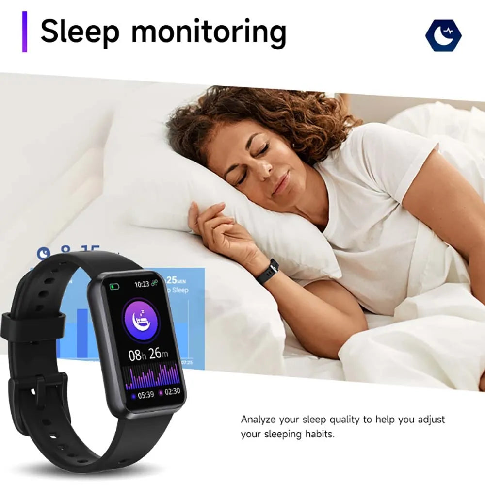 Fitness Tracker Smart Watch Heart Rate Sleep Monitor 20 Sports Modes IP68 Waterproof for Men Women Android Ios Activity Tracker